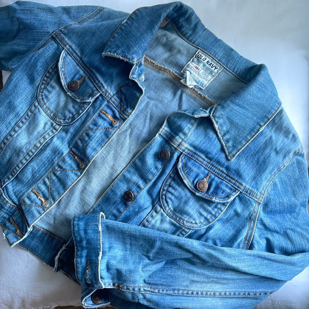 Cropped denim Jacket